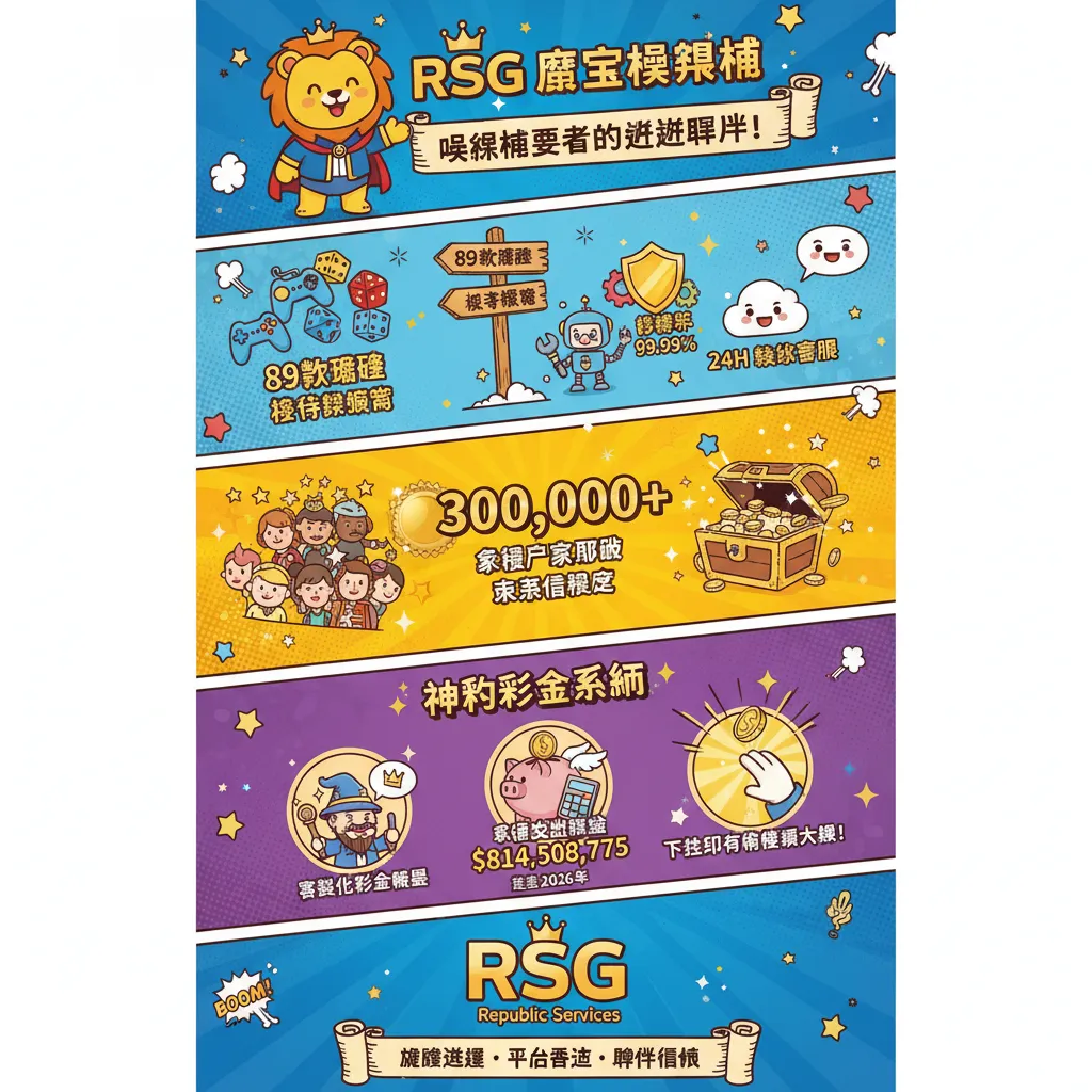 RSG 皇家娛樂城平臺優勢與合作亮點