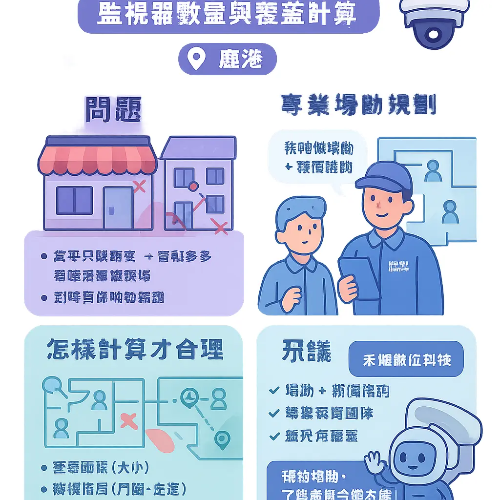 鹿港監視器安裝 - 監視器攝影機