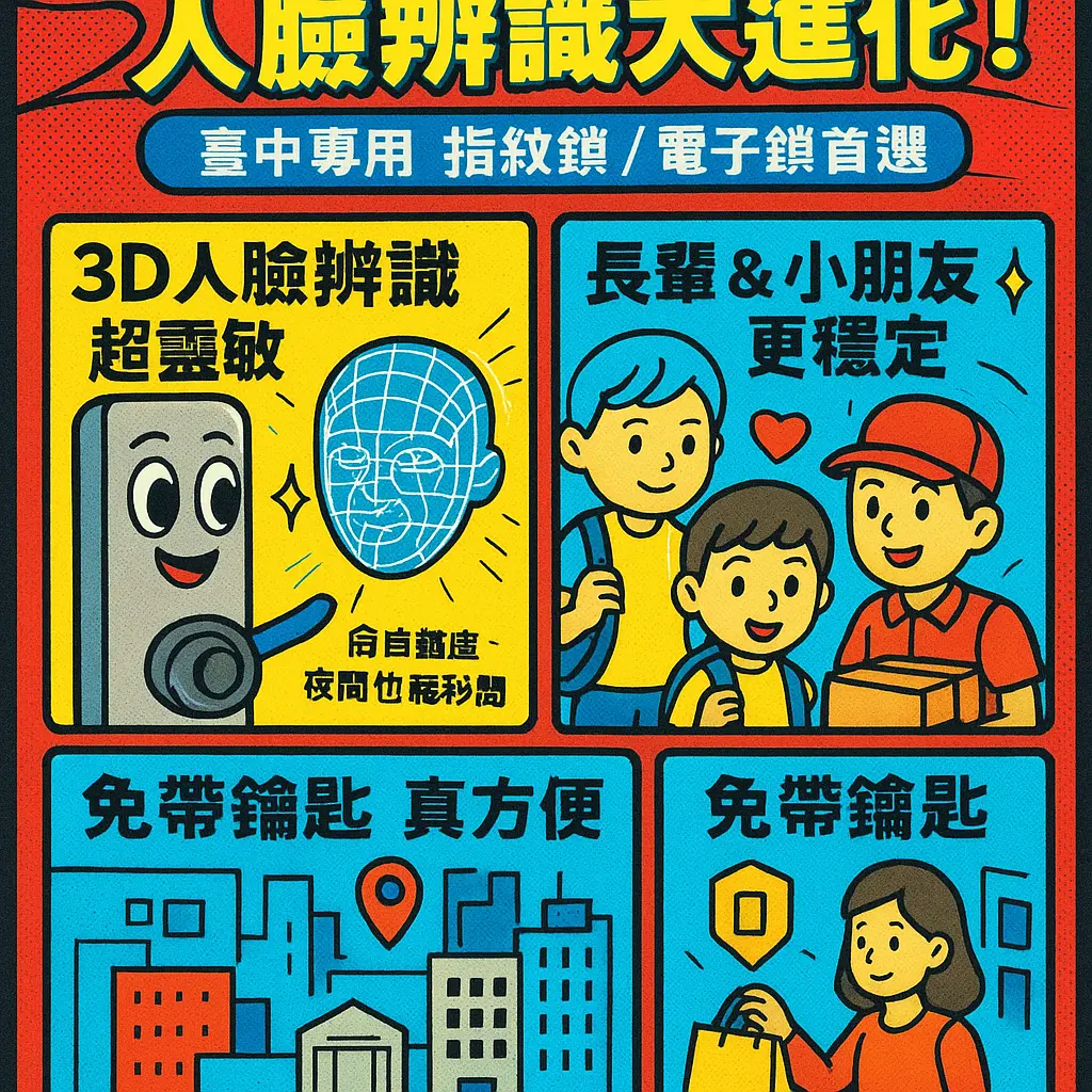 台中指紋鎖 - 人臉辨識