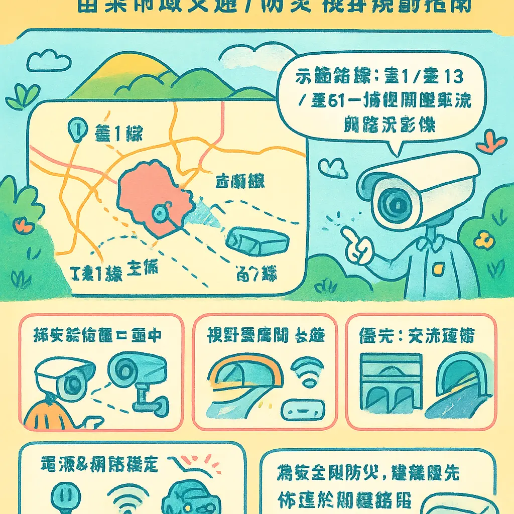 苗栗市監視器 - 大湖鄉