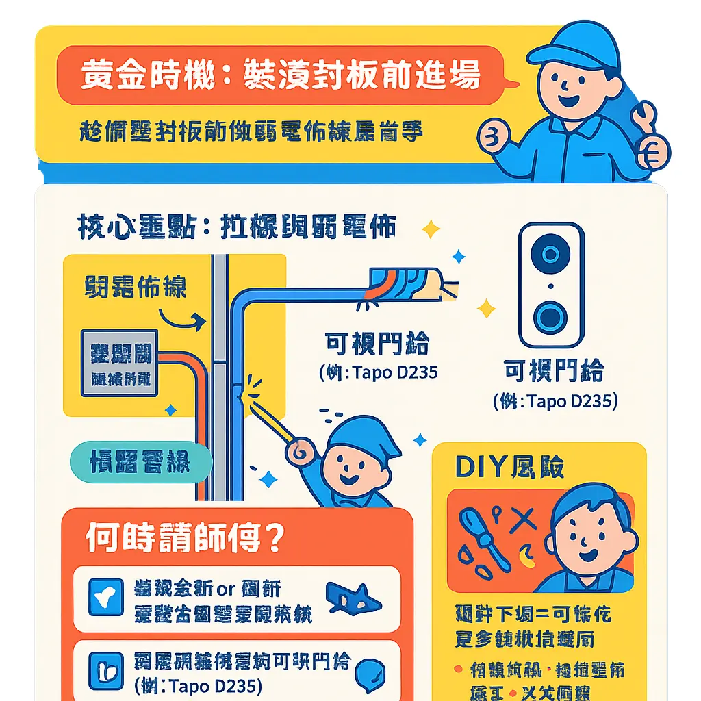 門鈴安裝 - 水電師傅