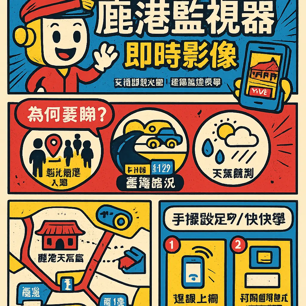 鹿港監視器 - 交通部觀光署