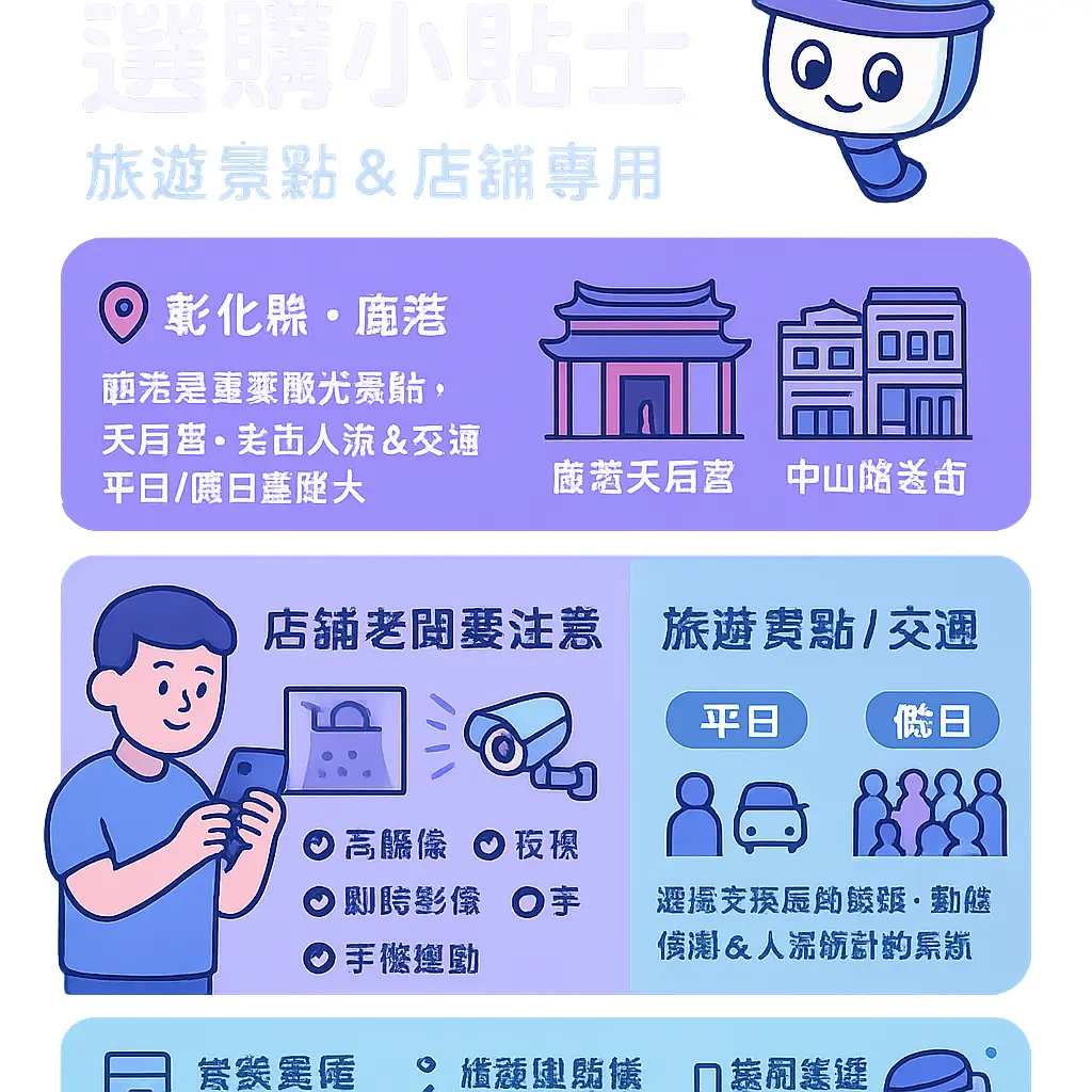 鹿港監視器 - 旅遊景點