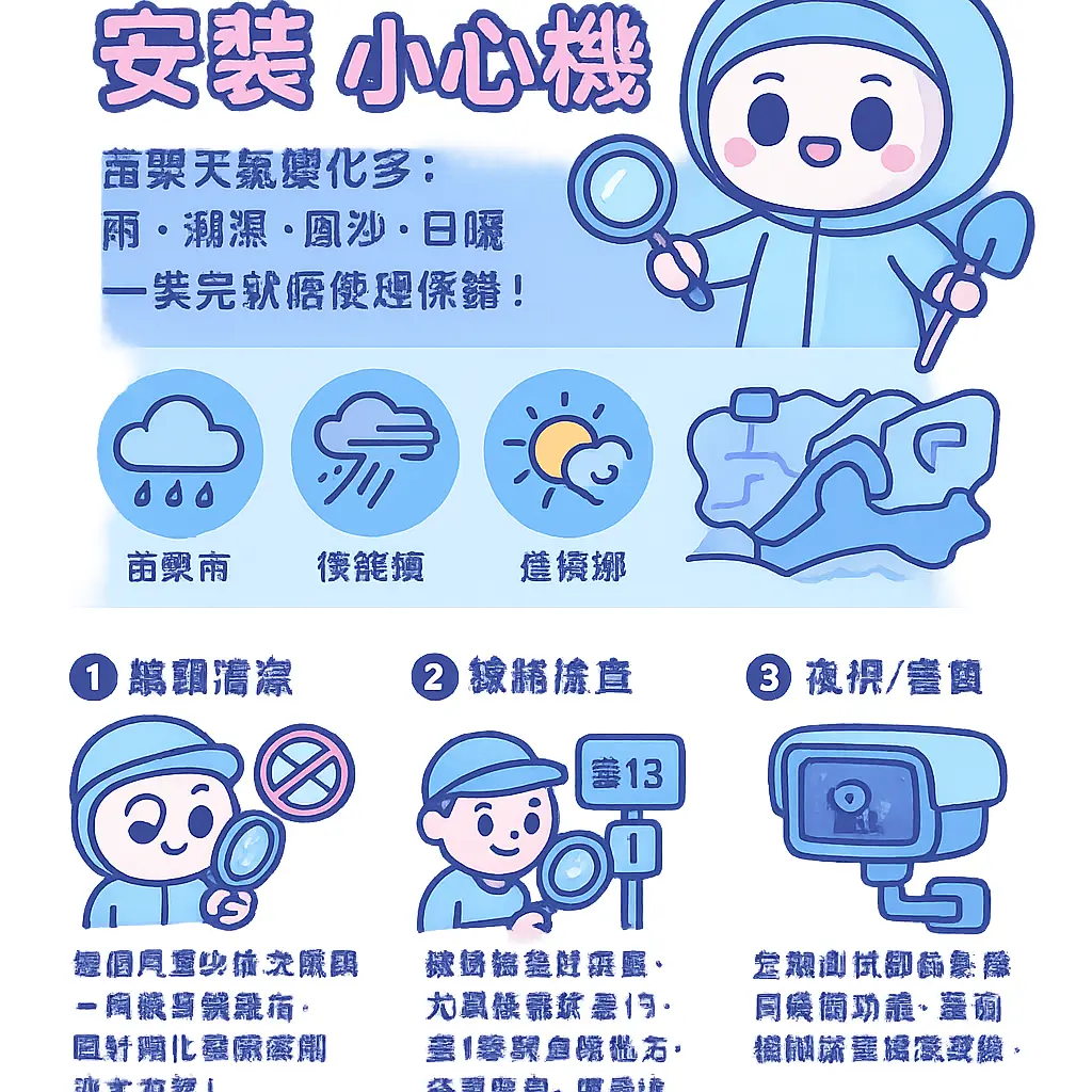 苗栗監視器 - 監視器安裝