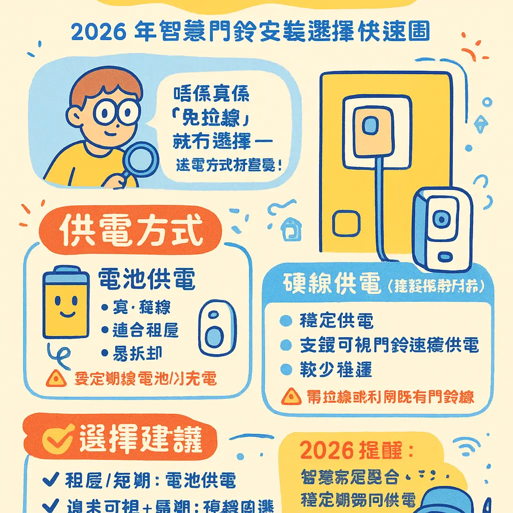 門鈴安裝 - 資訊插座