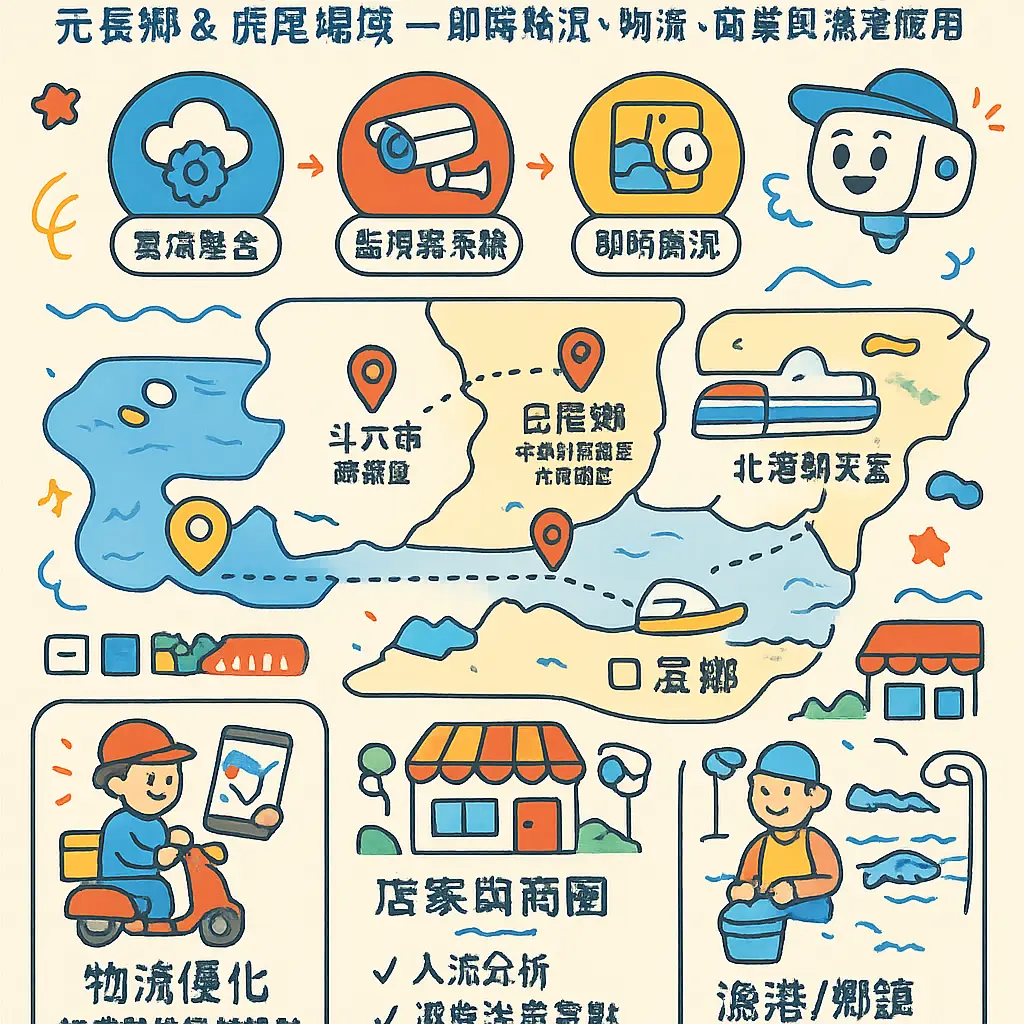 虎尾監視器 - 元長鄉