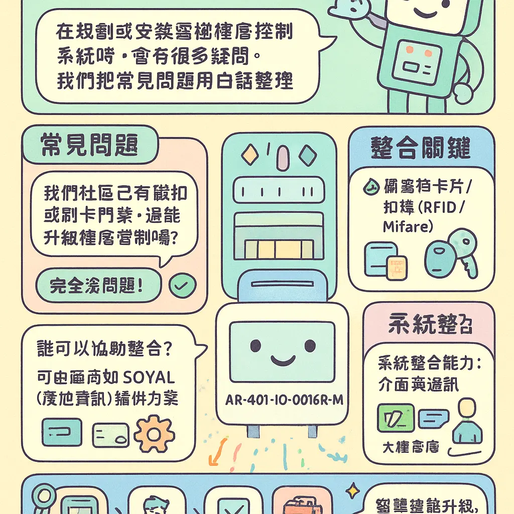 電梯樓層控制器 - AR