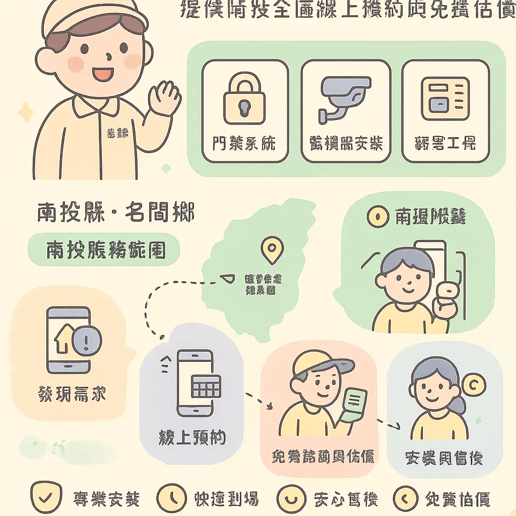 南投門禁安裝 - 考勤系統