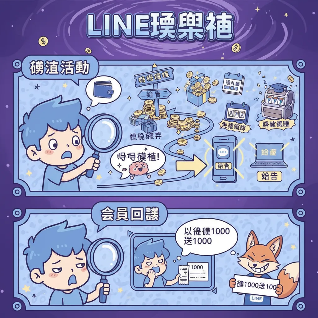 LINE娛樂城儲值活動與會員回饋攻略
