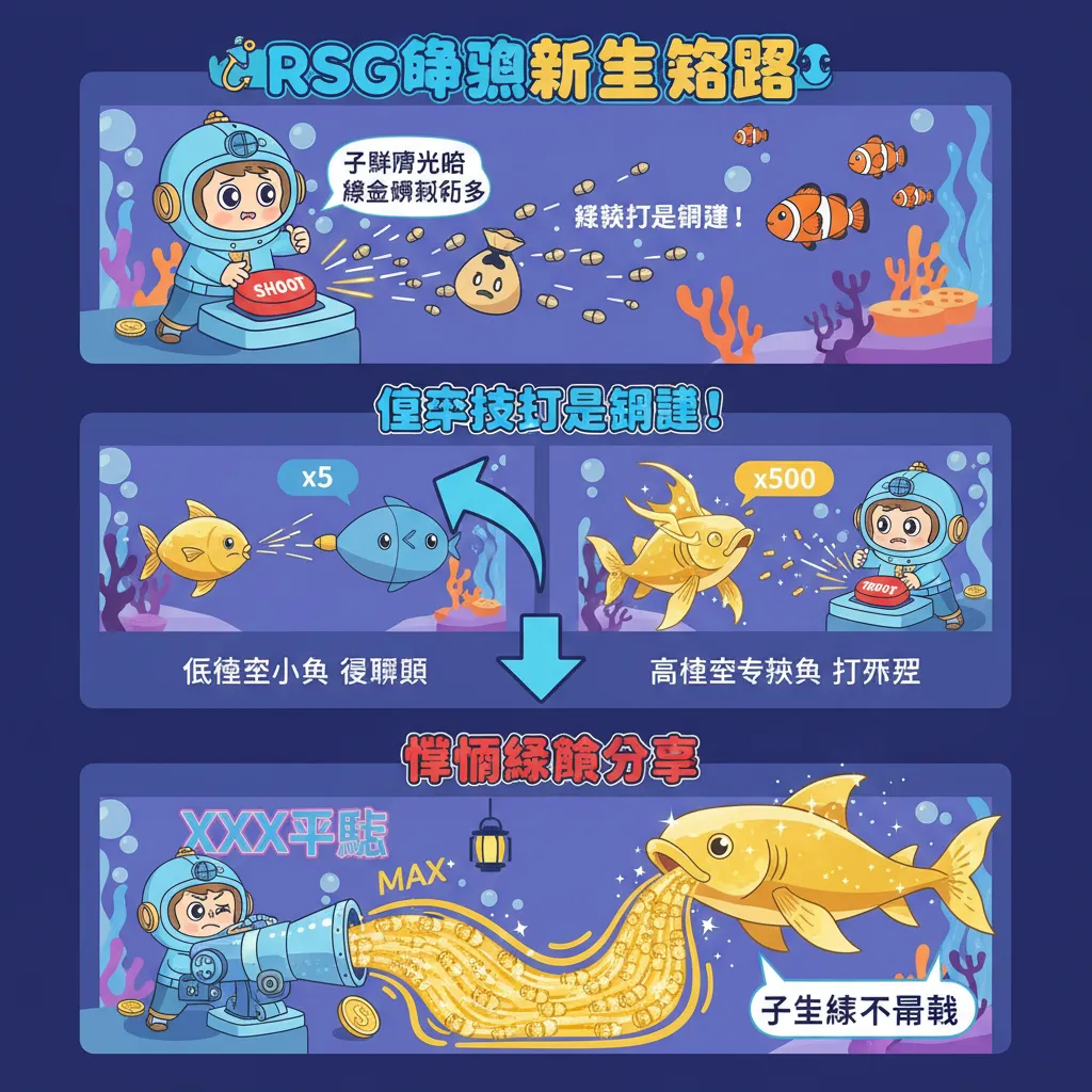 RSG捕魚新手攻略：掌握倍率技巧與擊殺獎勵