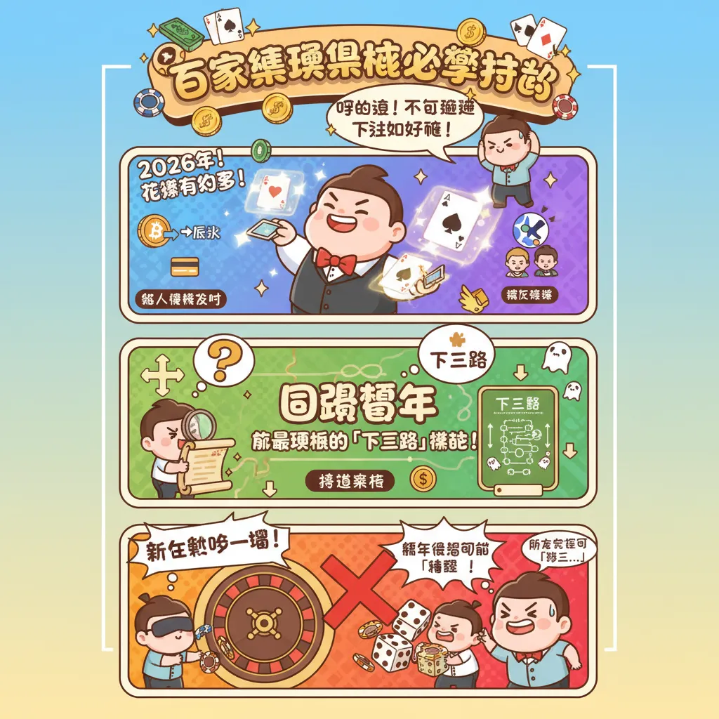 百家樂娛樂城必學技巧：從下三路到進階投注策略