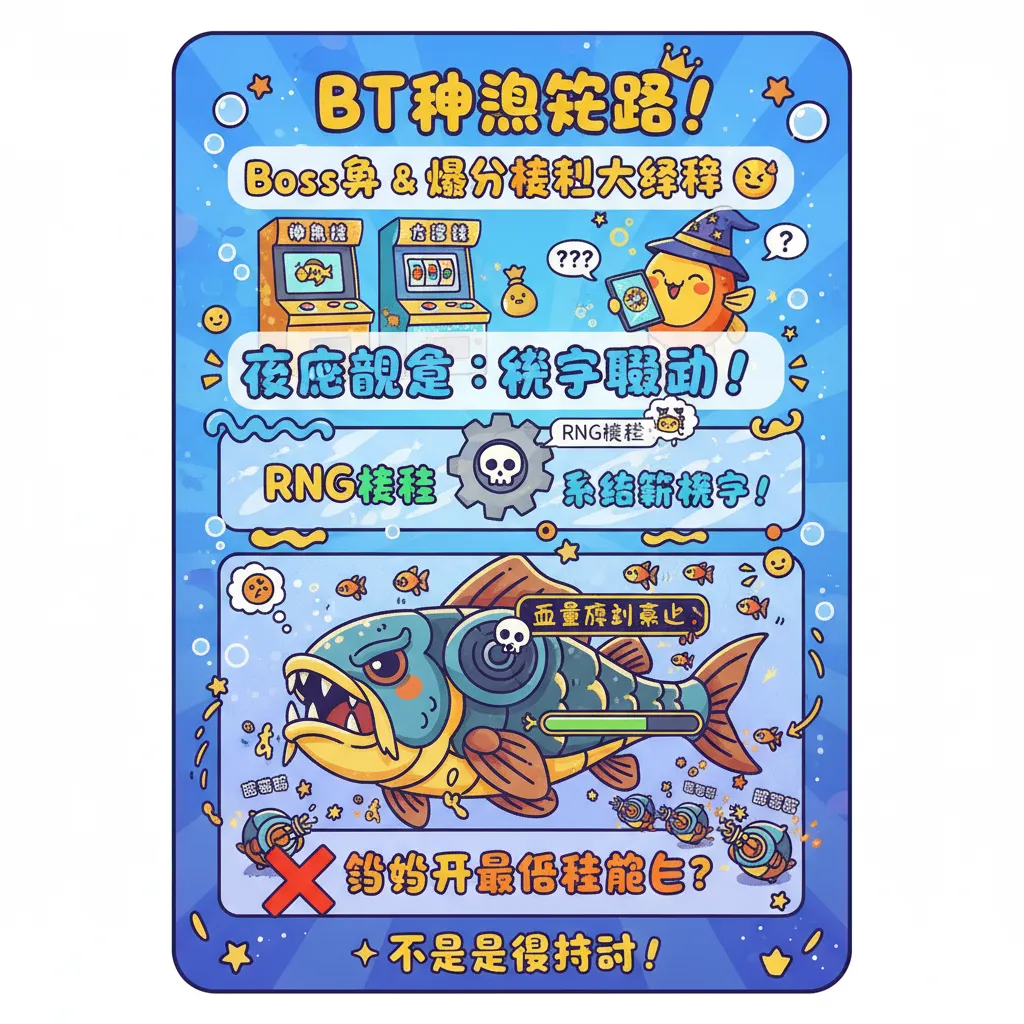 bt捕魚遊戲攻略：破解Boss魚與爆分遊戲機制