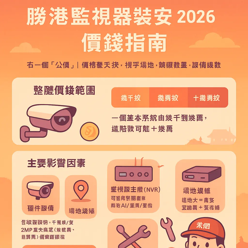 鹿港監視器安裝 - 禾順數位科技