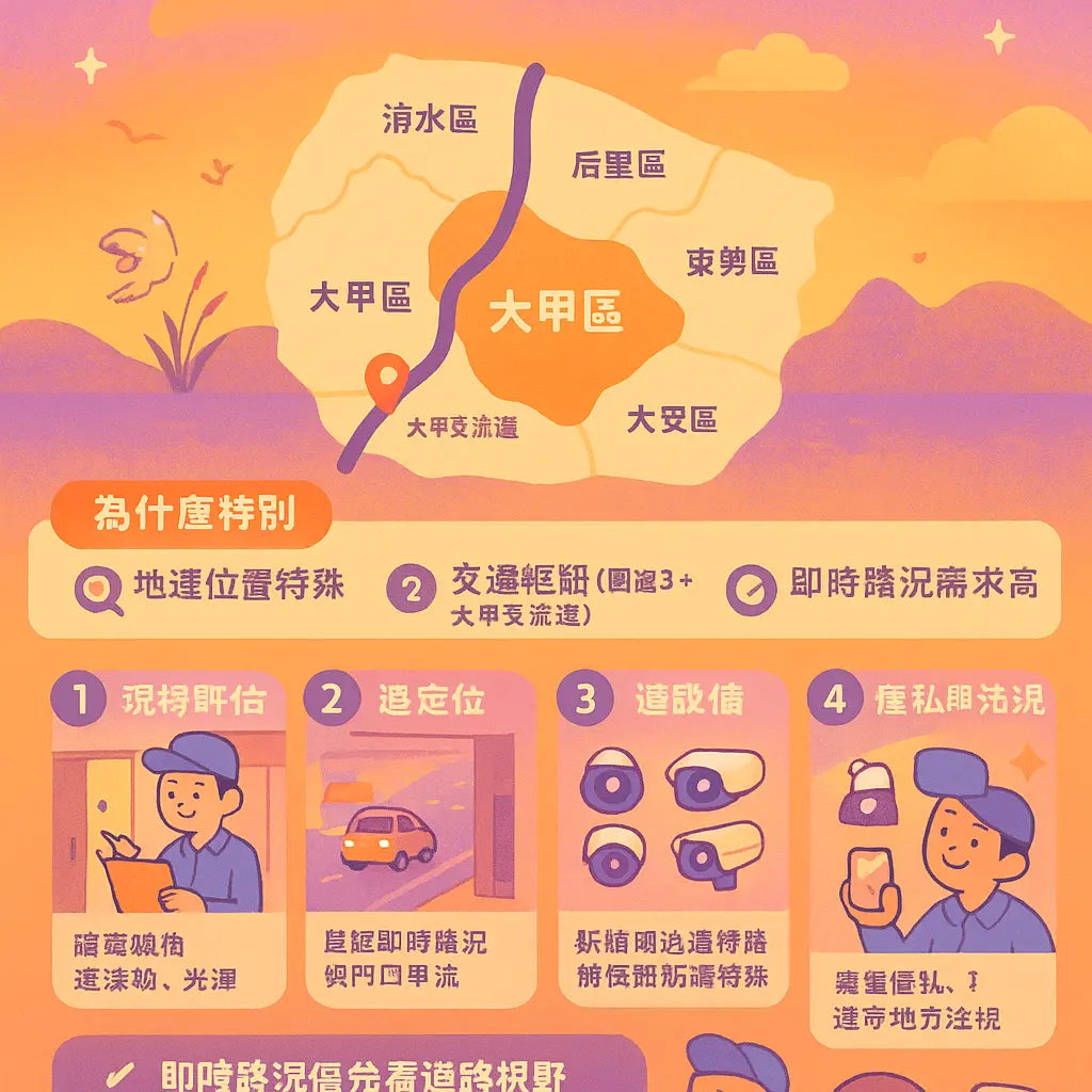 大甲監視器 - 臺中市