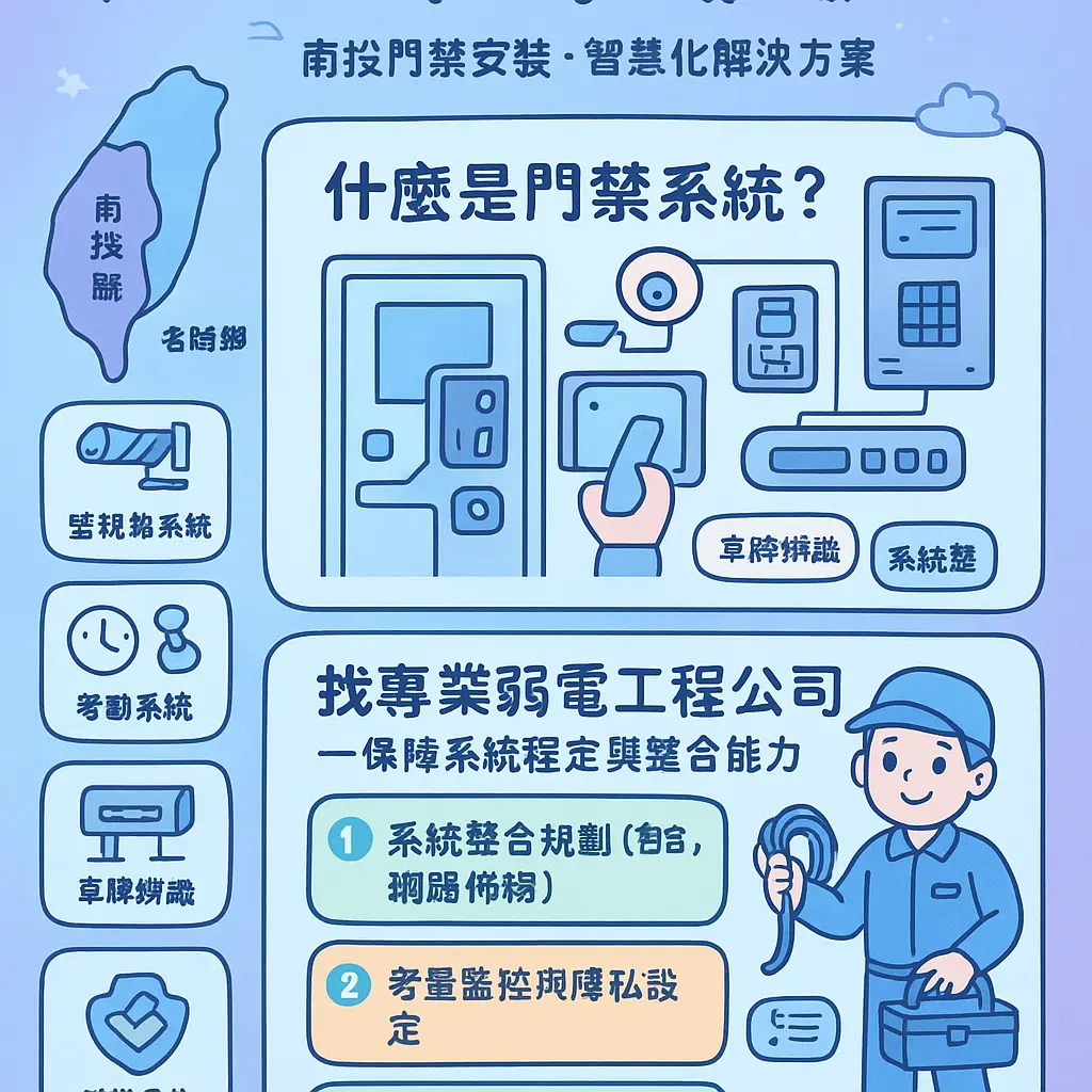 南投門禁安裝 - 南投縣