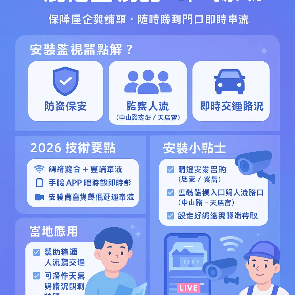 鹿港監視器 - 即時影像