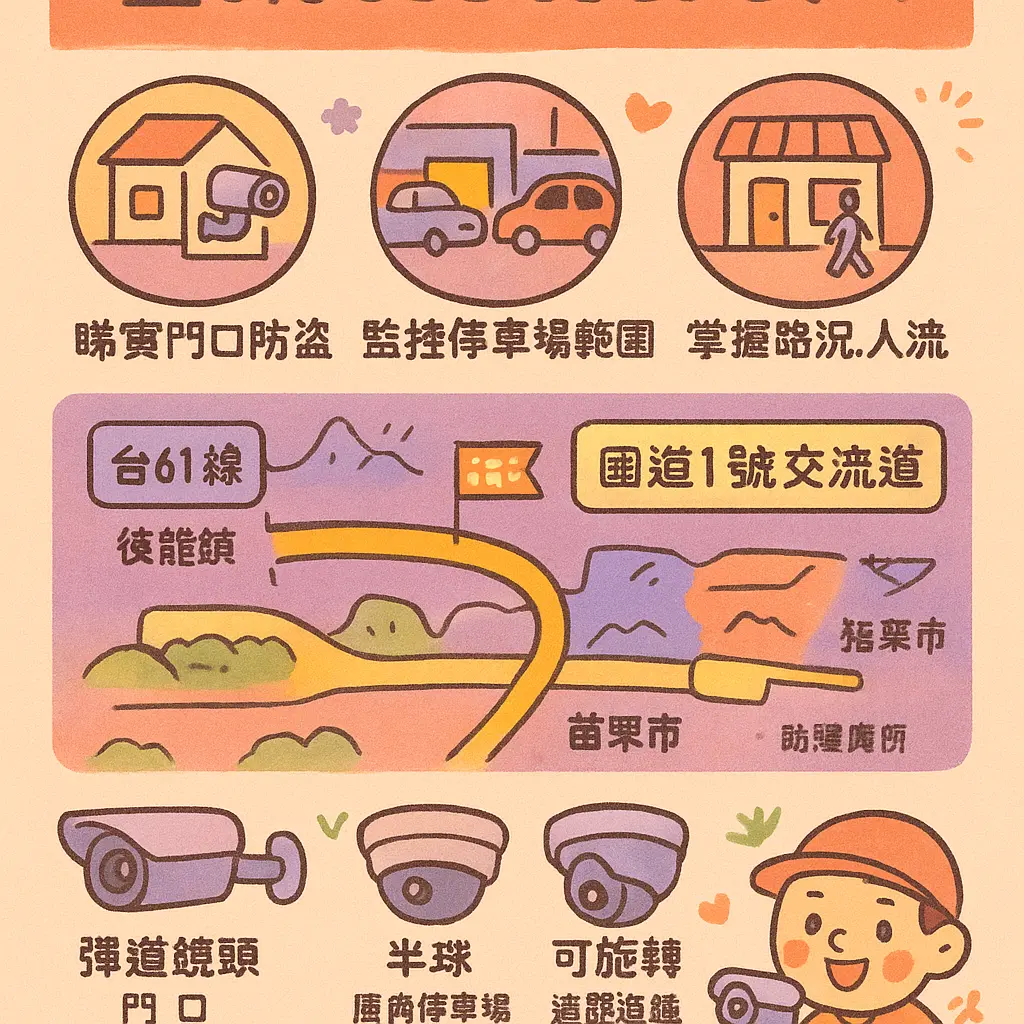 苗栗市監視器 - 苗栗市