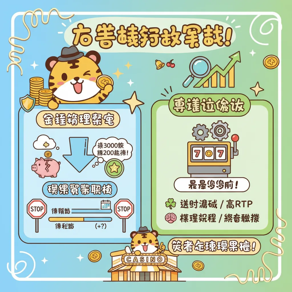 老虎機技巧實戰：資金管理策略與期望值優化指南