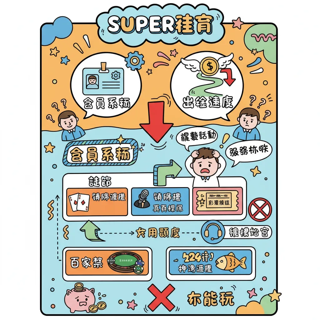 Super體育會員系統與出金速度評測指南