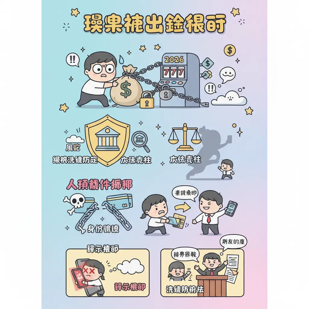 避開線上娛樂城出金限制，慎防人頭帳戶與法律責任