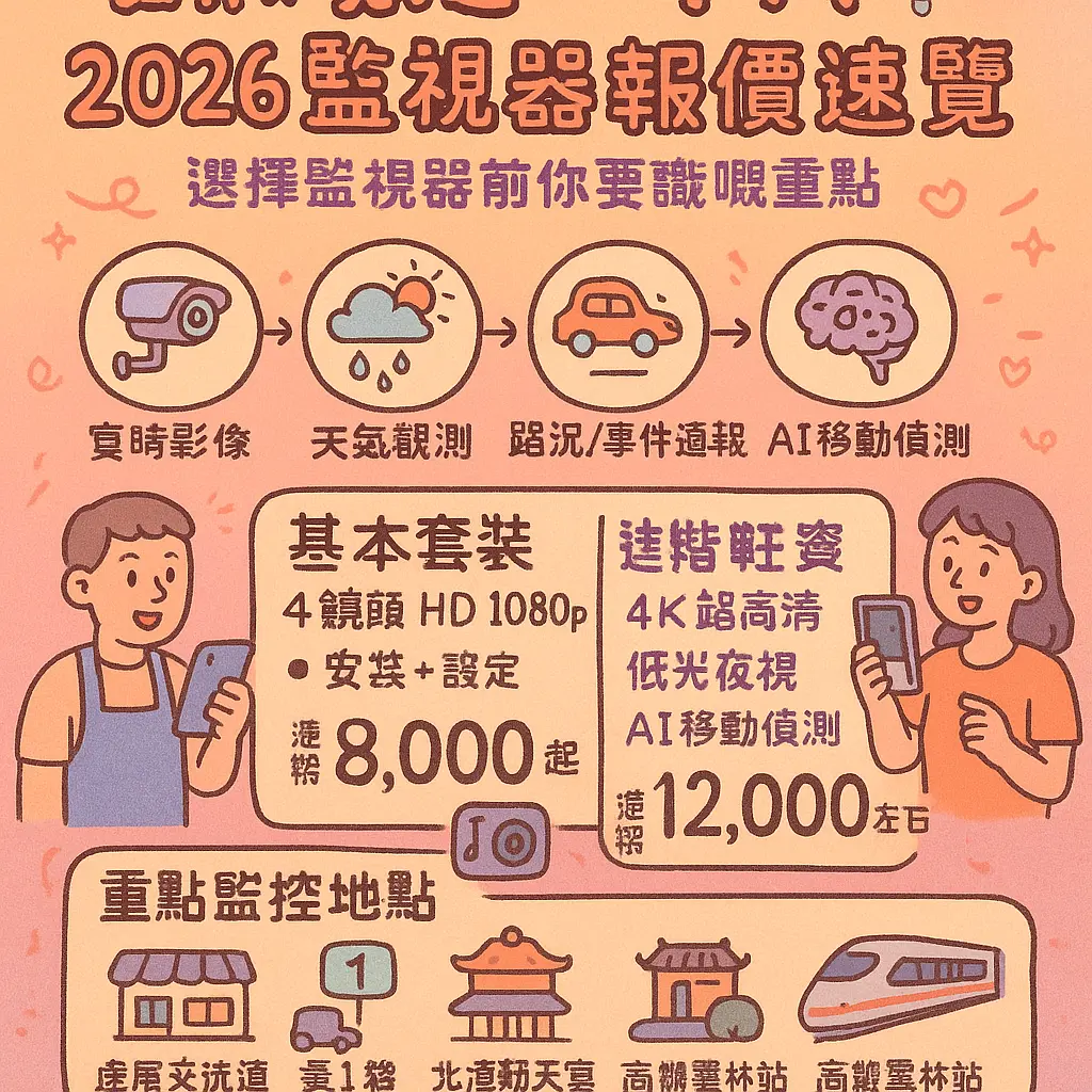 虎尾監視器 - 斗六市