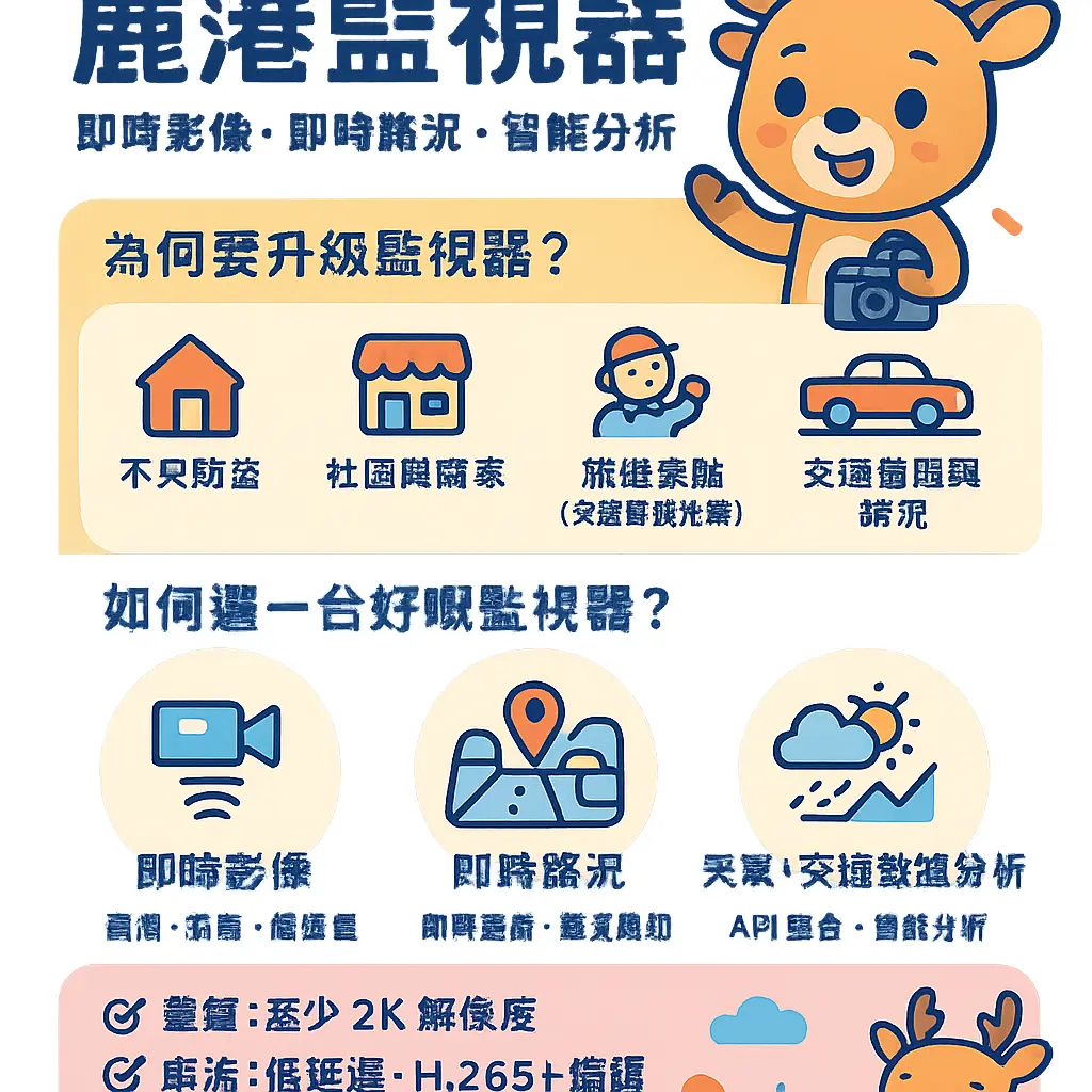 鹿港監視器 - 監視器