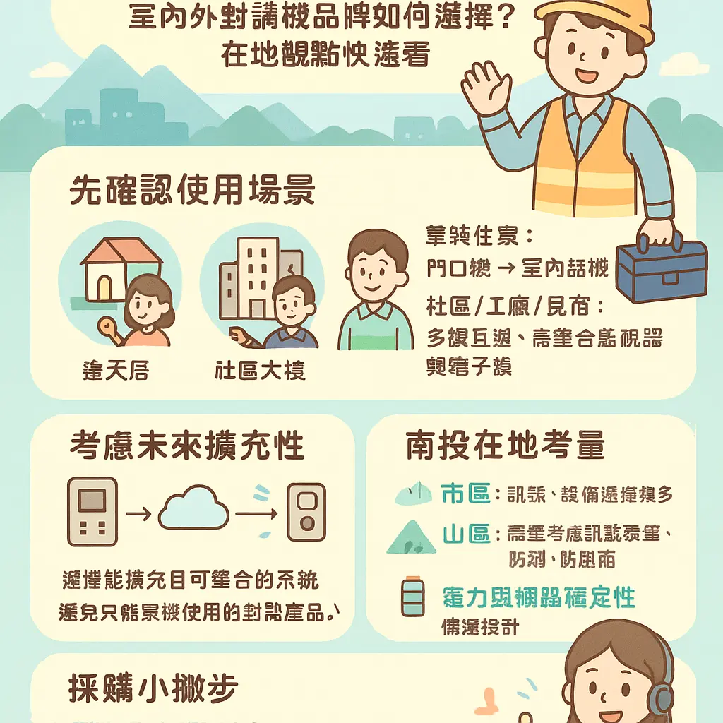 南投門禁安裝 - 弱電工程