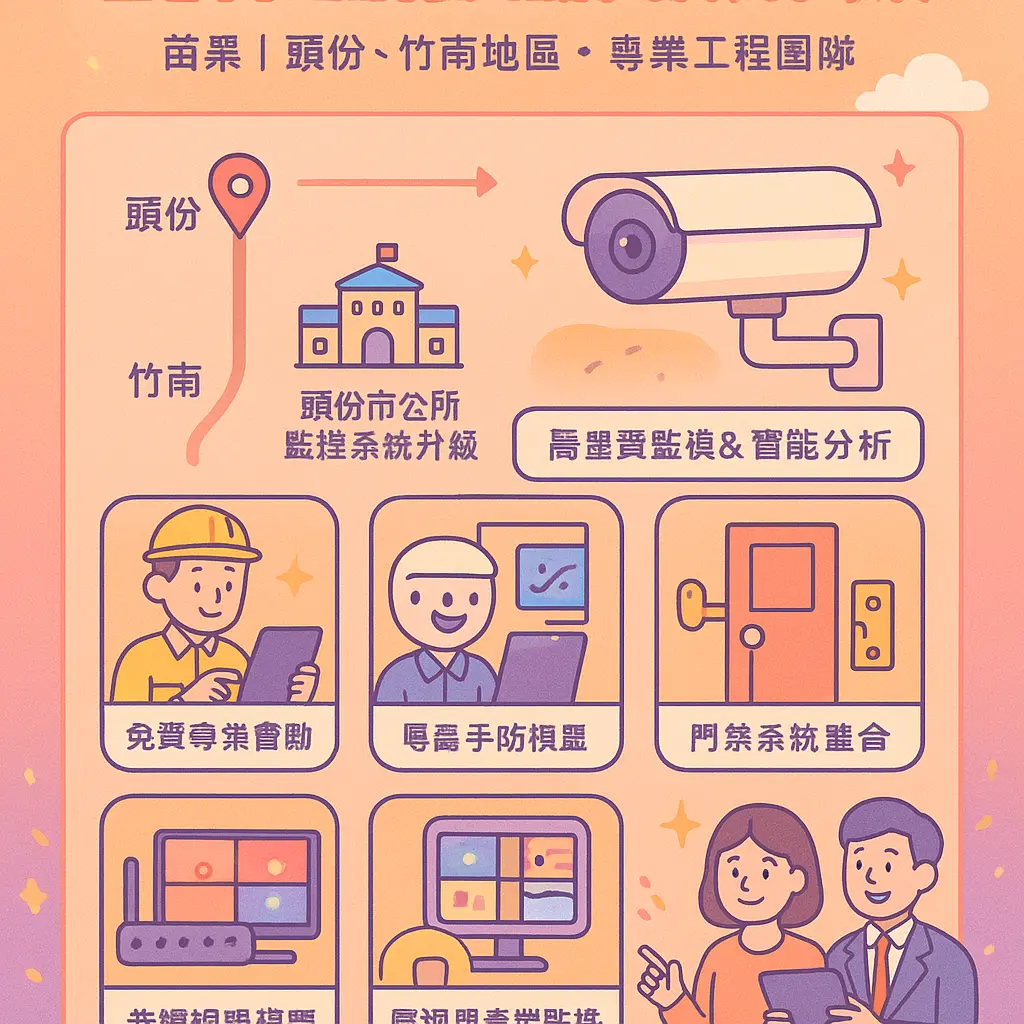 頭份監視器 - 臺1線