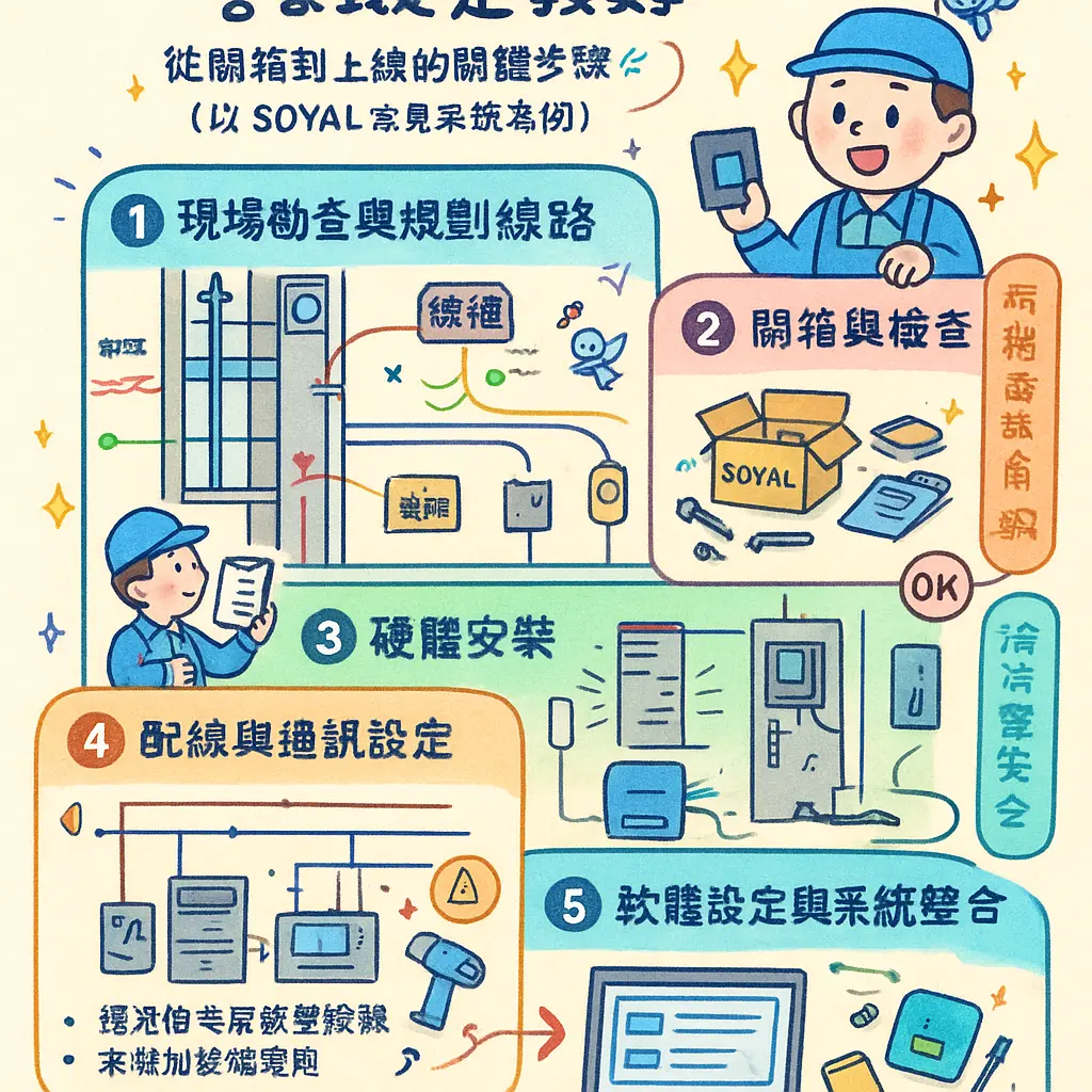 電梯樓層控制器 - 讀卡機