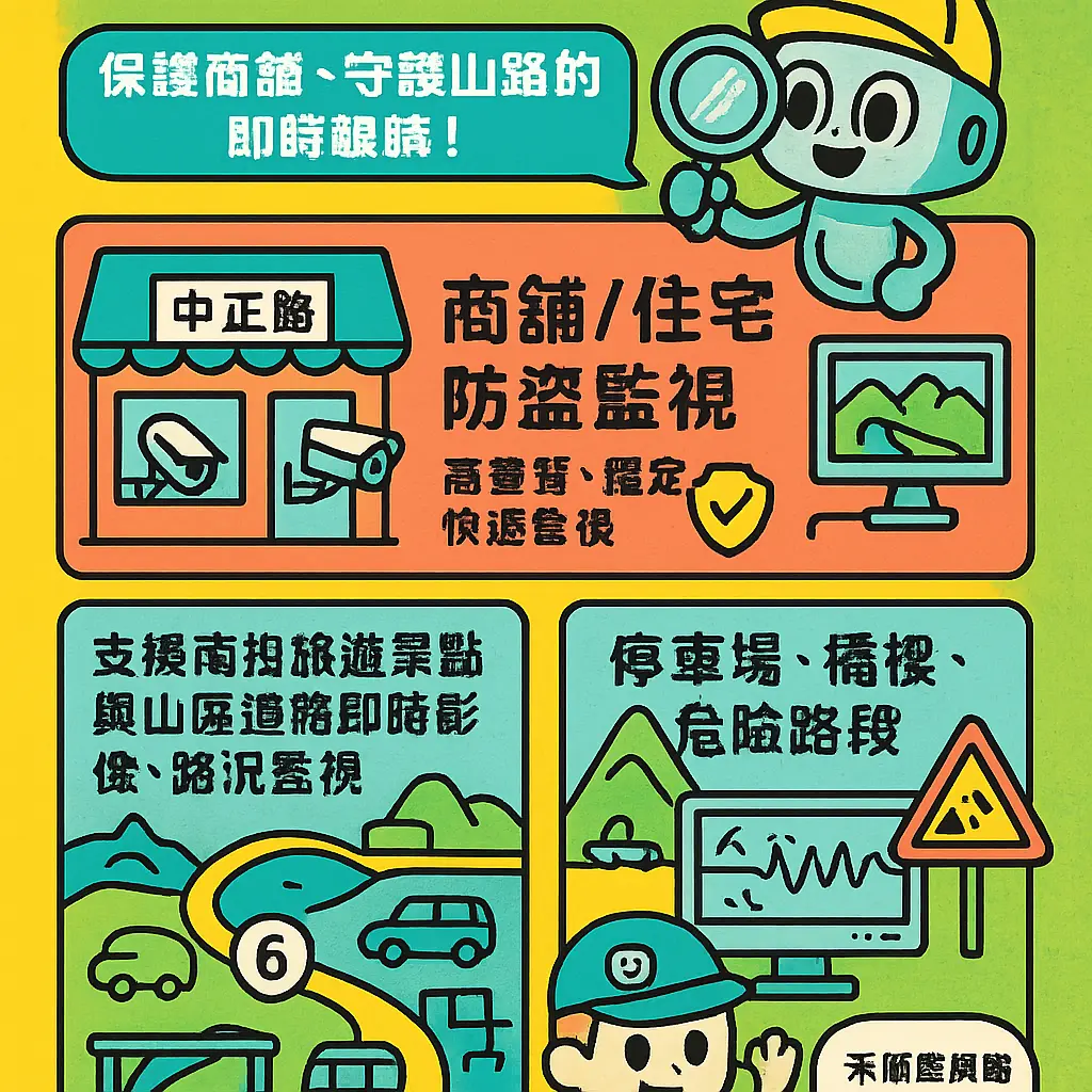 草屯監視器 - 國道6號