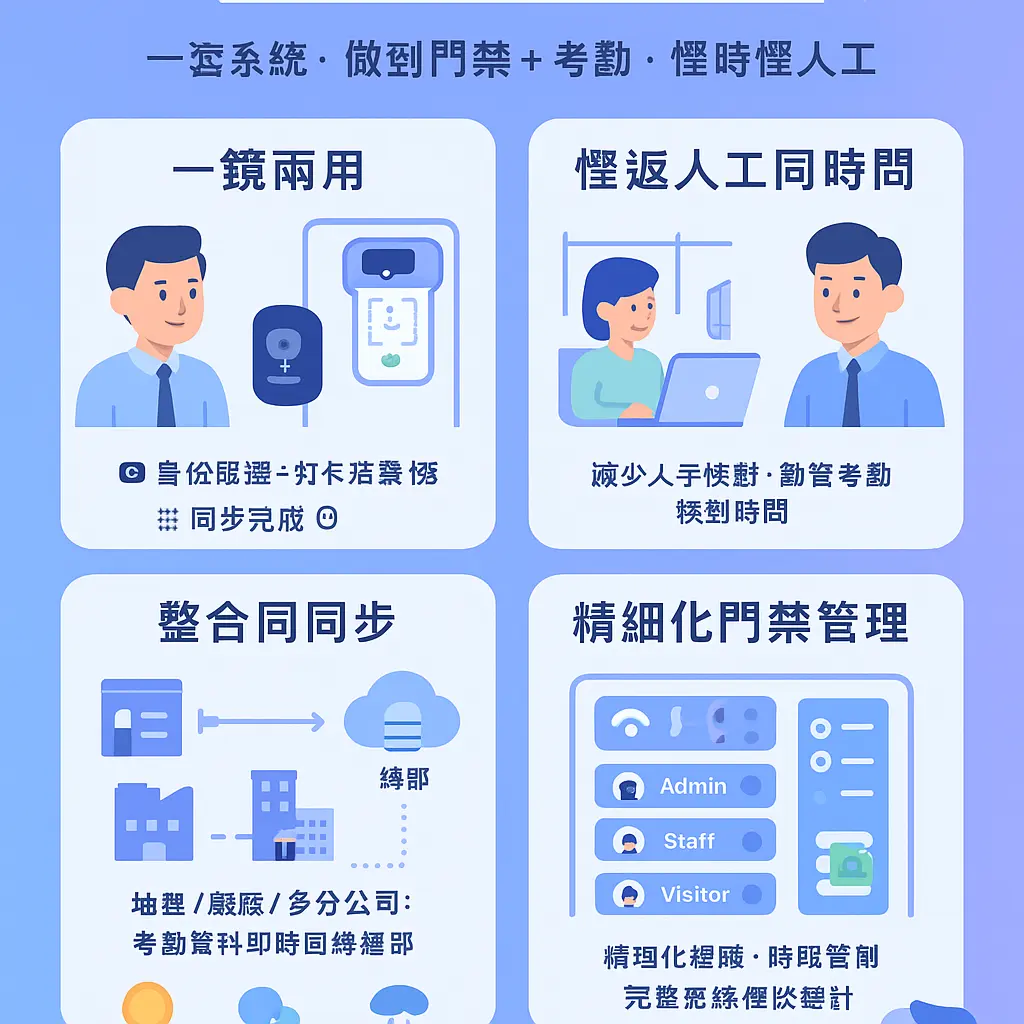 人臉辨識門禁 - 人臉識別門禁系統