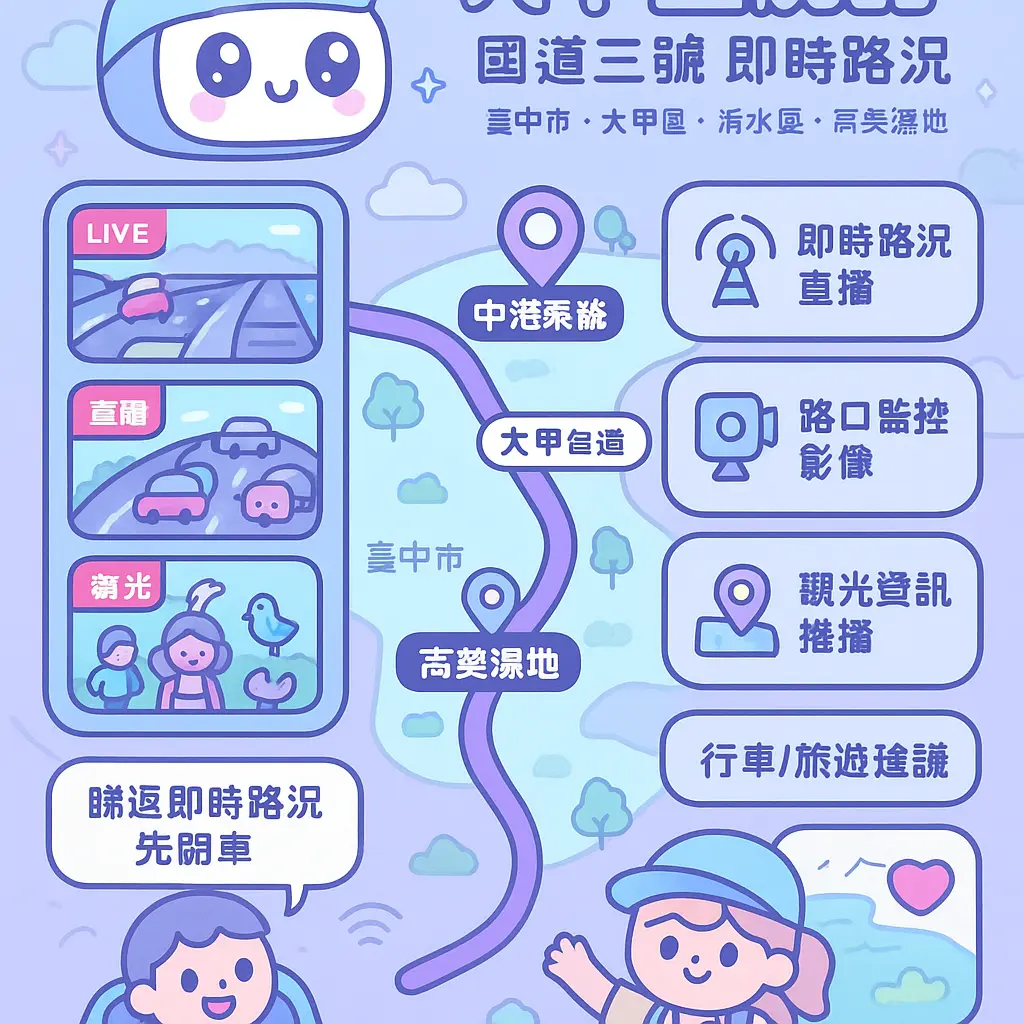 大甲監視器 - 國道三號