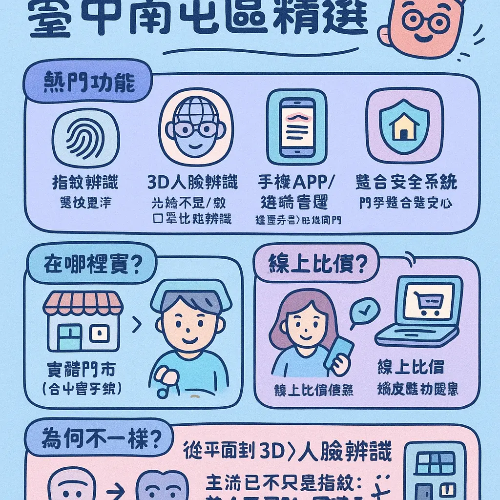 台中指紋鎖 - 臺中南屯區