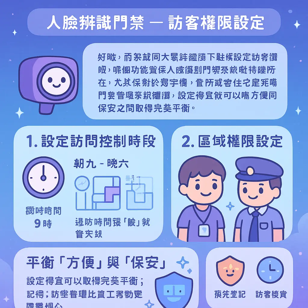 人臉辨識門禁 - 生物識別門禁系統