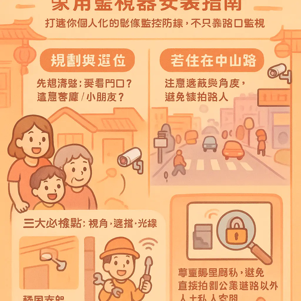 鹿港監視器 - 中山路