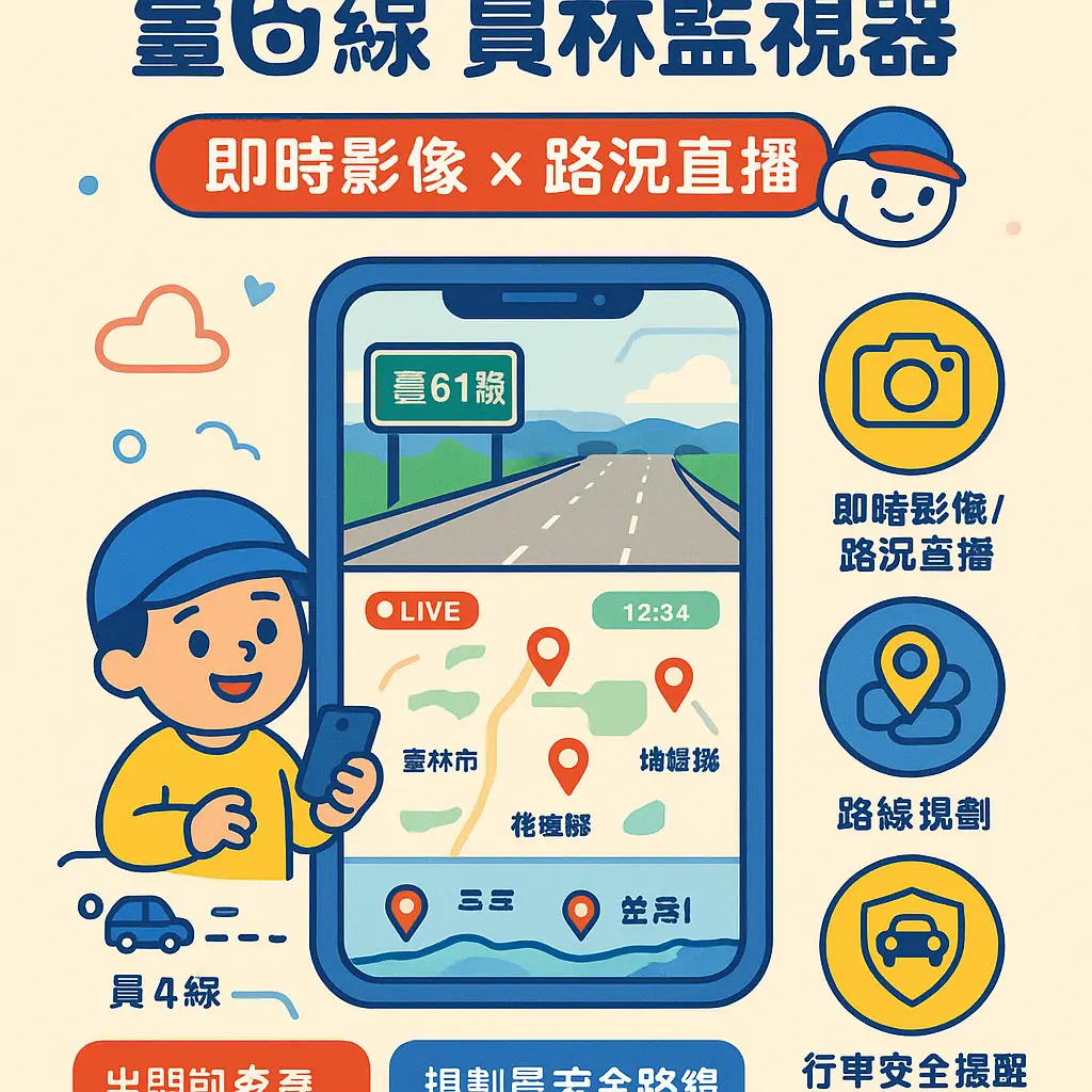 員林監視器 - 臺61線