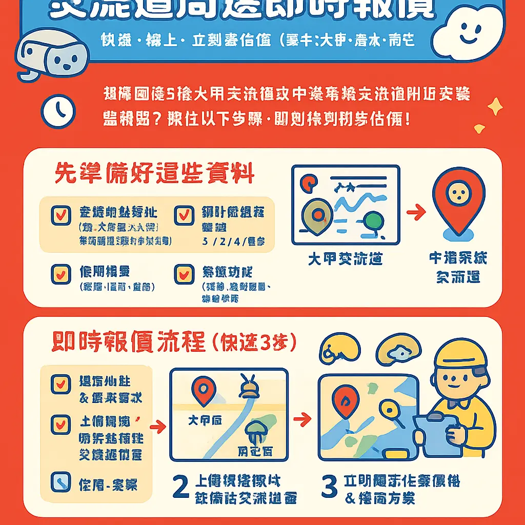 大甲監視器 - 交流道