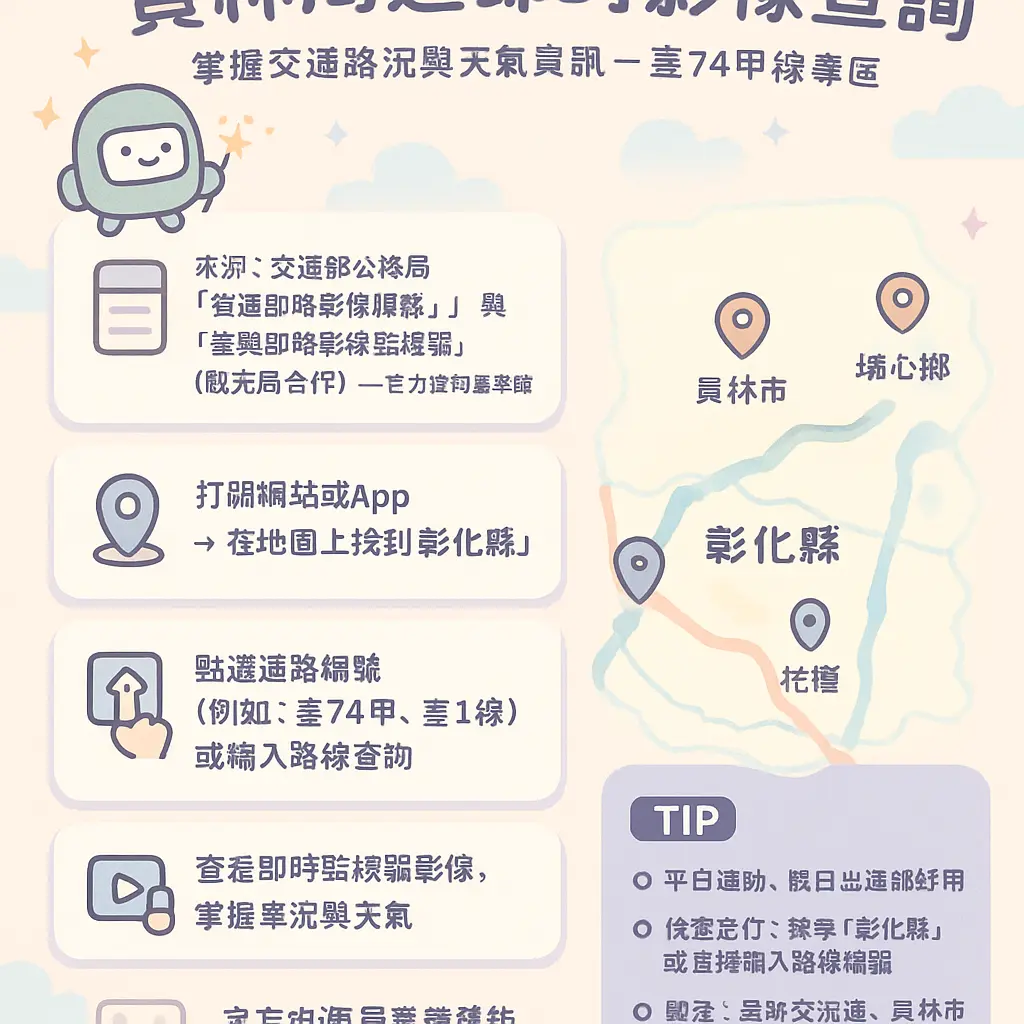 員林監視器 - 臺74甲線