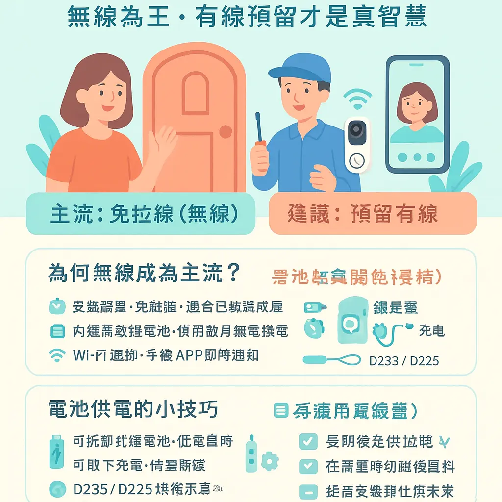門鈴安裝 - 智能門鈴