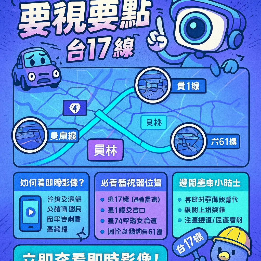 員林監視器 - 臺17線