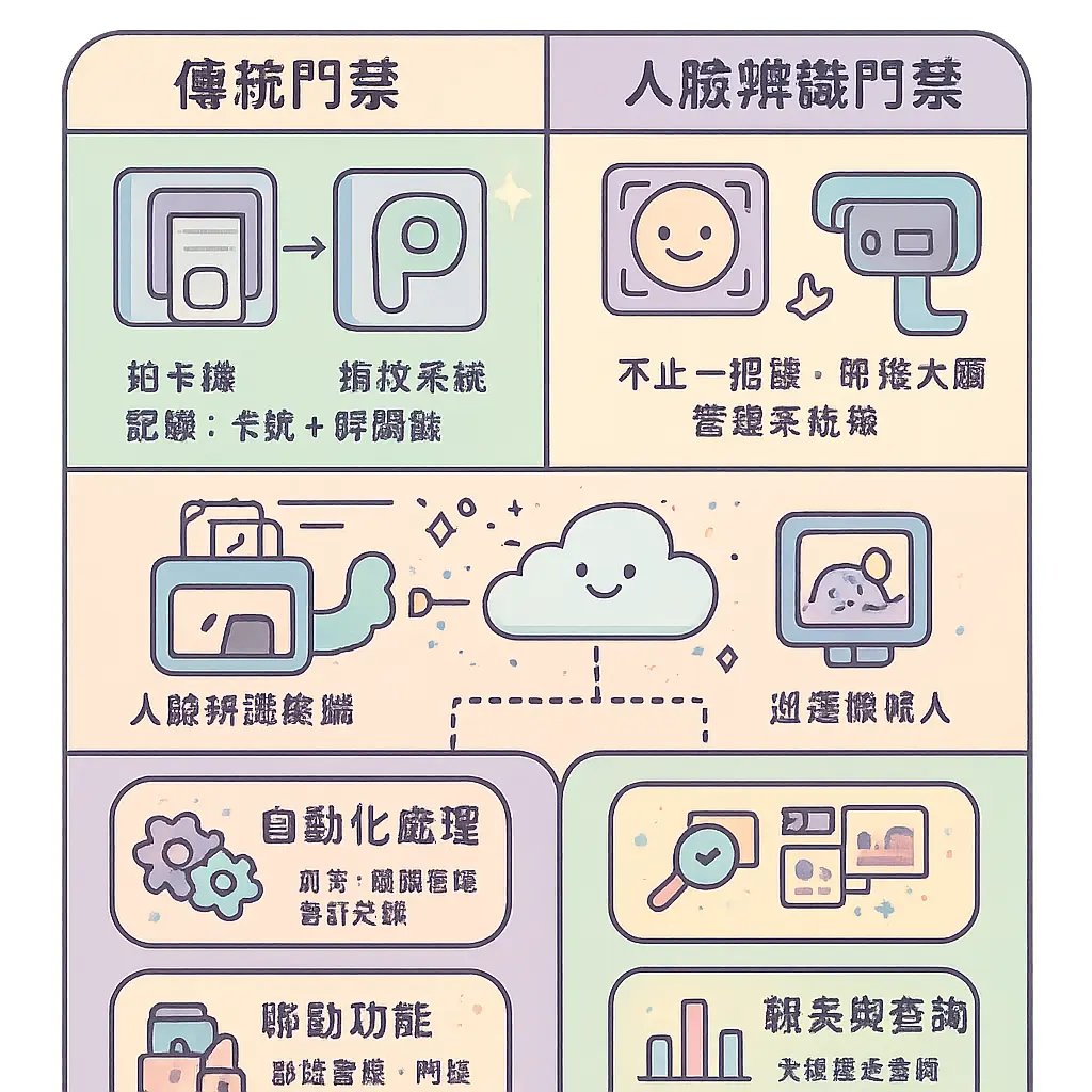 人臉辨識門禁 - 門禁管理系統
